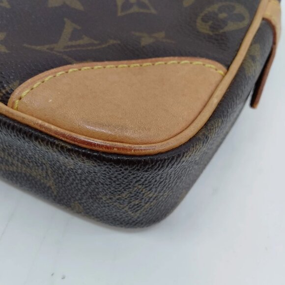 Louis Vuitton LV Clutch Marly Dragonne GM Brown Monogram UNISEX Man or Women - Picture 6 of 11